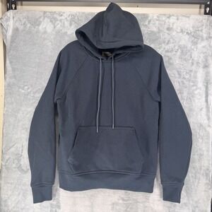 Flint and Tinder Mens 10-Year Pullover Hoodie  Navy Fleece‎ USA Made Size XS